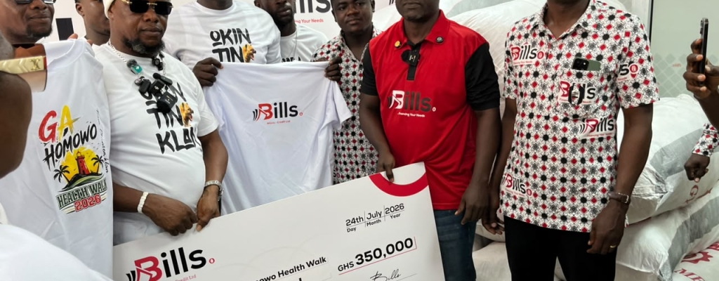 Bills Microcredit backs Homowo health walk with GH¢350,000 support